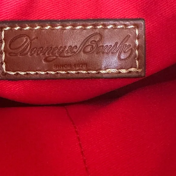 Dooney&Bourke Suede Small Satchel - Picture 6 of 8